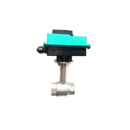 Valvola a sfera - VBI2CE series - Regulation France - elettrica / per acqua / per motore