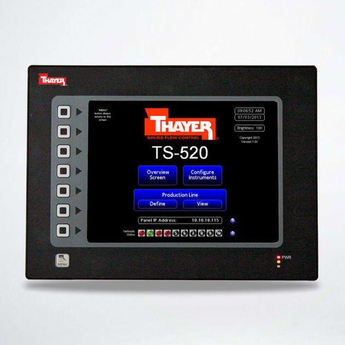 HMI touch screen - TS-520 - Thayer Scale - con touch screen resistivo / ad incastro / TFT LCD