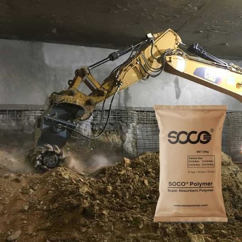 Assorbente polimerico - SLUSORB™ - QINGDAO SOCO NEW MATERIAL CO.,LTD. - granulare / universale / per fango di perforazione