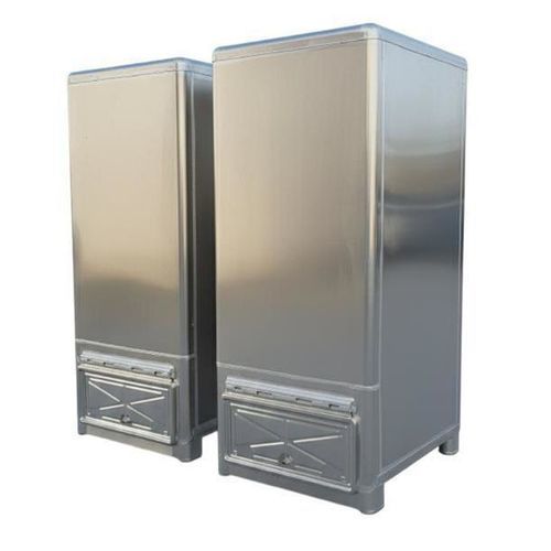 Contenitore IBC in acciaio inossidabile - TOTESYSTEM® - GINALCO Srl - per polveri / granuli / per prodotti sfusi / per alimenti