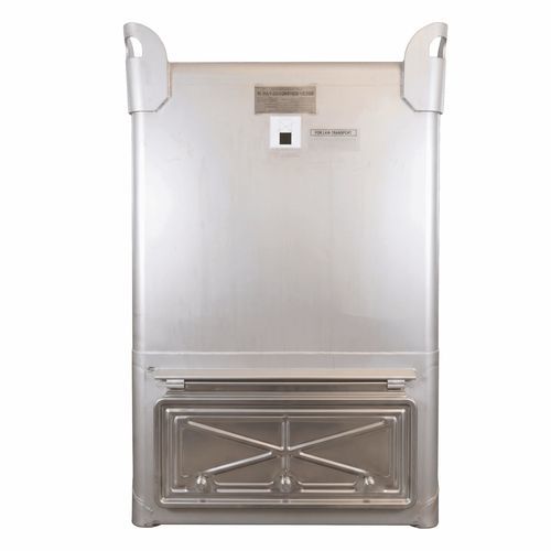 Contenitore IBC in acciaio inossidabile - GINALCO Srl - per alimenti / di prodotto chimico / per prodotti farmaceutici