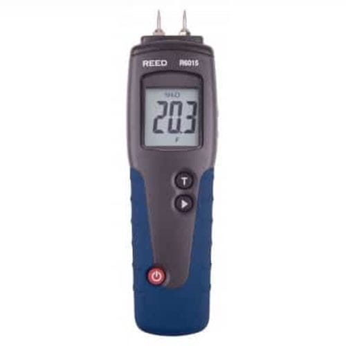 Misuratore di umidità per legno - R6015 - Instrumentys - ad albero / a resistenza / con sensore di temperatura