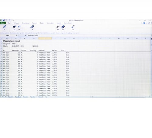 Modulo software di trasferimento dati - AFI-1.0 - Instrumentys - di esportazione di dati / di scrittura di dati Excel / per strumento