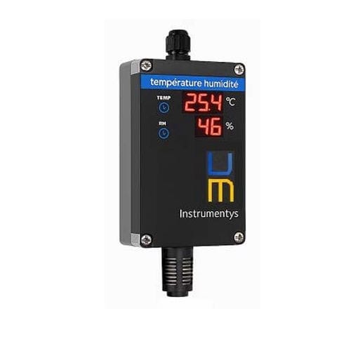 Sensore di temperatura e di umidità relativa - INS-TR-TH-AF-4XX series - Instrumentys - a parete / analogico / IP67