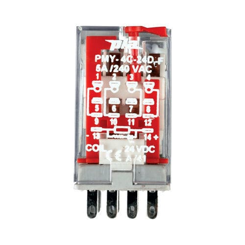 Relè elettromeccanico DC - PMY  - PLA Components - AC / 3NA/NC / 4NA/NC