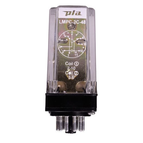 Relè elettromeccanico DC - LMPC  - PLA Components - 2NA/NC / a presa