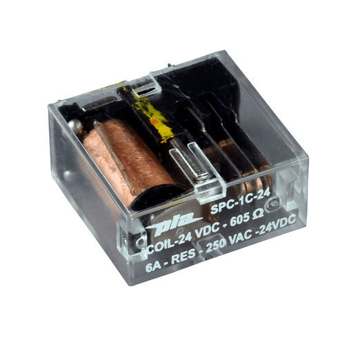 Relè elettromeccanico DC - SPC - PLA Components - AC / 1NA/NC / in miniatura