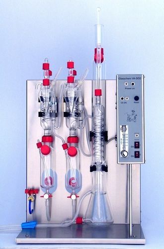 Distillatore per bevande alcoliche - VA/SO2 Kombo Glasschem - Astori Tecnica s.r.l - di SO2 / per prodotti agroalimentari / di etanolo