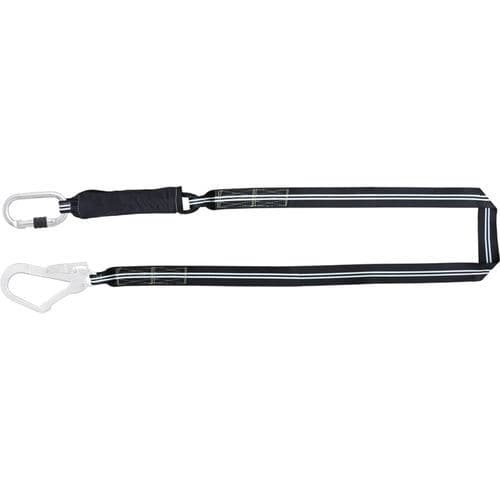 Cordino con assorbitore di energia con cinghia - FA3030510 - Kratos safety - EN 355 / con assorbitore