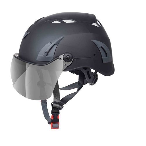 Casco da cantiere - HP1020002 - Kratos safety - antiurto / in policarbonato / con visiera