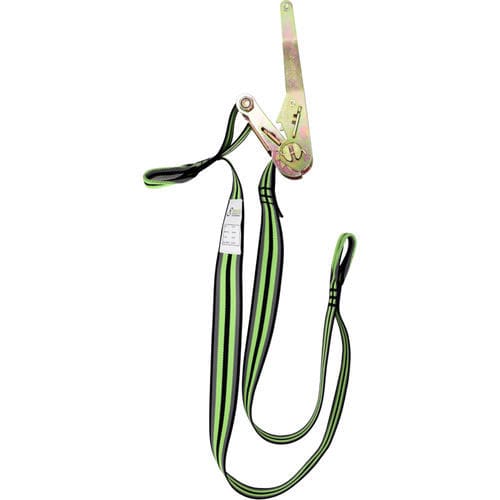 Cinghia di ancoraggio di fissaggio - FA7002811 - Kratos safety - in poliestere / a cricchetto