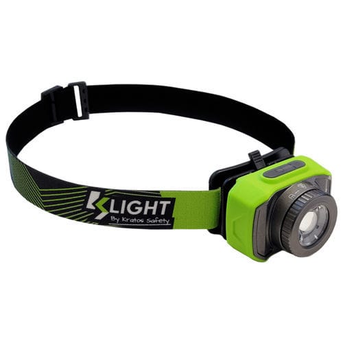 Torcia frontale LED - RAINBOW 2 - Kratos safety - da lavoro / ad uso industriale / a batteria