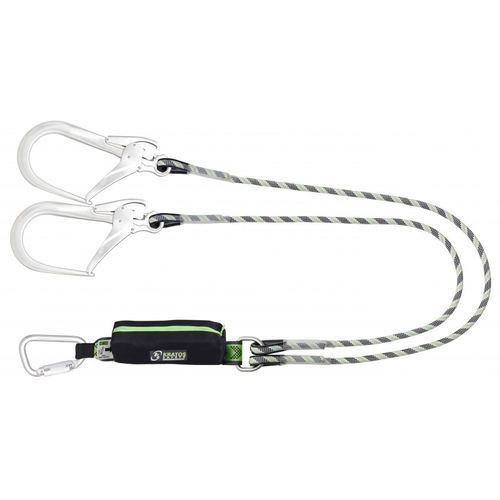 Cordino con assorbitore di energia con cinghia - FA3062115  - Kratos safety - a corda / regolabile / EN 355