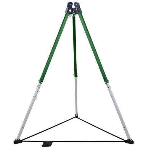 Paranco tripode in alluminio - FA6010100 - Kratos safety - con argano