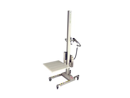 Mini carrello elevatore stacker a batteria - 90E - EMA Ergonomía S.L. - a guida a bordo / 24 V / per movimentazione