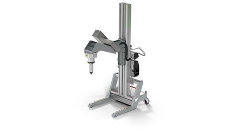 Mini carrello elevatore stacker a batteria - 325PRX - EMA Ergonomía S.L. - a guida a bordo / 24 V / per movimentazione