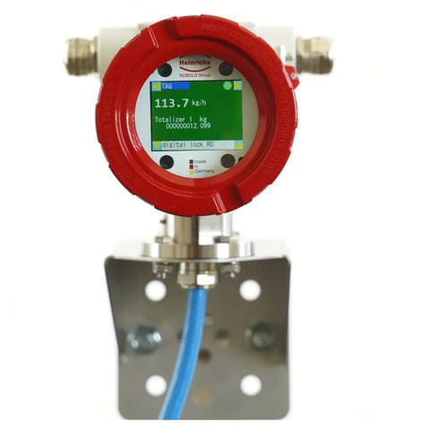 Trasmettitore di portata ad effetto Coriolis - UMC5 - Heinrichs Messtechnik GmbH - massico / per il monitoraggio dei processi / con display digitale integrate