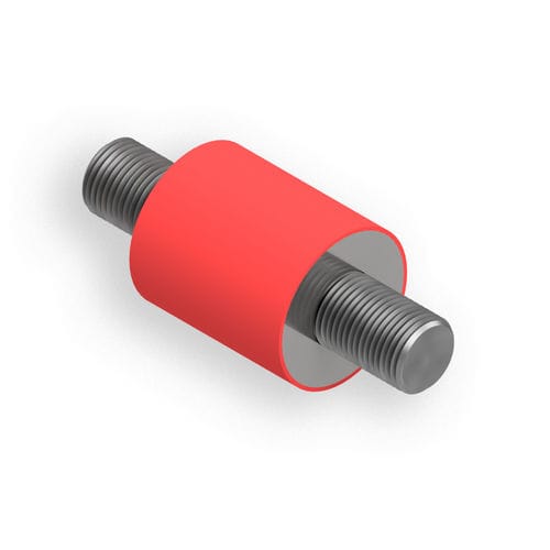 Ammortizzatore di urti - Type A - ULMAN Dichtungstechnik GmbH - antivibrazioni / viscoelastico / in metallo