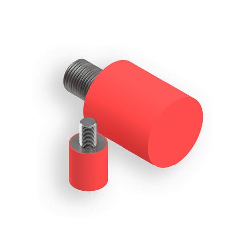 Ammortizzatore di urti - Type D - ULMAN Dichtungstechnik GmbH - di vibrazioni / antivibrazioni / viscoelastico