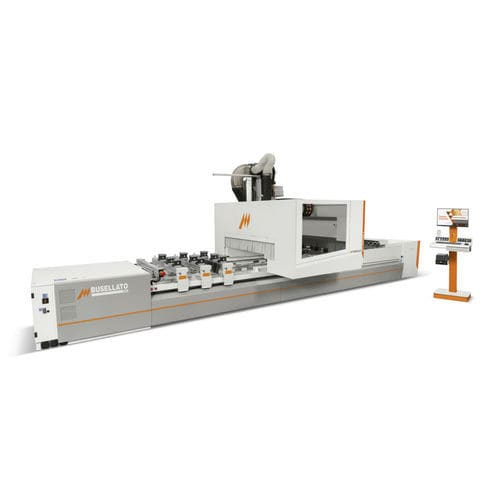 Centro di lavoro CNC 3 assi - JET MASTER T - Casadei-Busellato - 4 assi / 5 assi / verticale