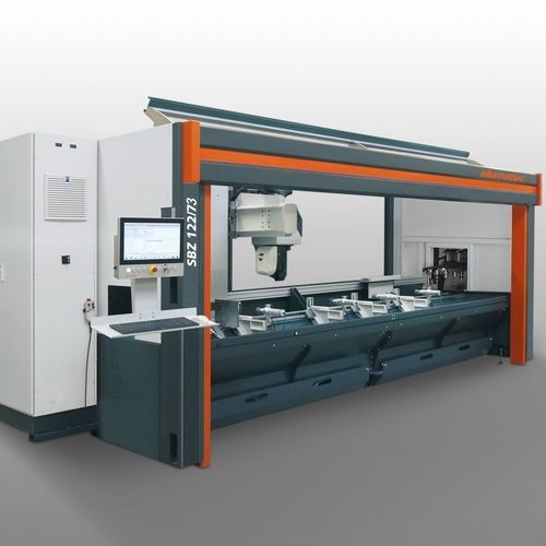Centro di lavoro 4 assi - SBZ 122/73 - ELUMATEC - orizzontale / per acciaio / per alluminio