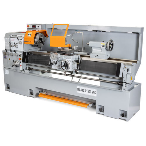 Tornio convenzionale - HU 430x1500-4 VAC Topline DRO - Huvema B.V. - orizzontale / per lavorazione di alberi e alberame / di produzione