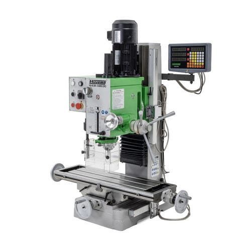 Fresatrice universale - HU 45 DM-4 NG DRO - Huvema B.V. - con mandrino orientabile / di precisione / per lavorazione pesante