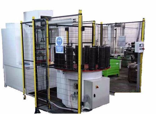 Cella di sbavatura a disco - TM 250 - TECNOMACCHINE - di finitura / per rimozione di scorie / per pignoni