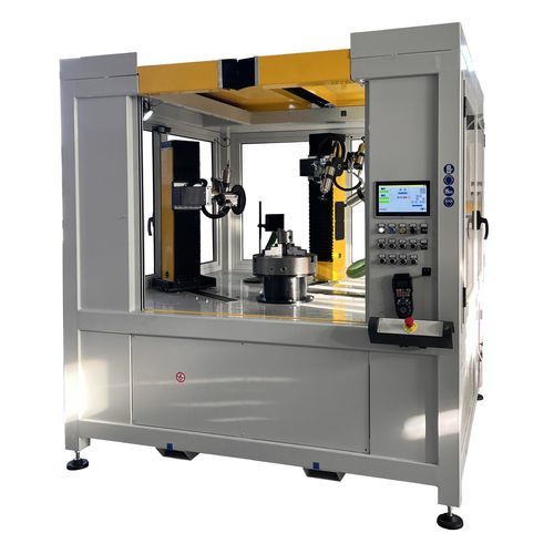 Sbavatrice angolare per pignoni - TM1000-CNC - TECNOMACCHINE - da spazzolare / smussatura / CNC