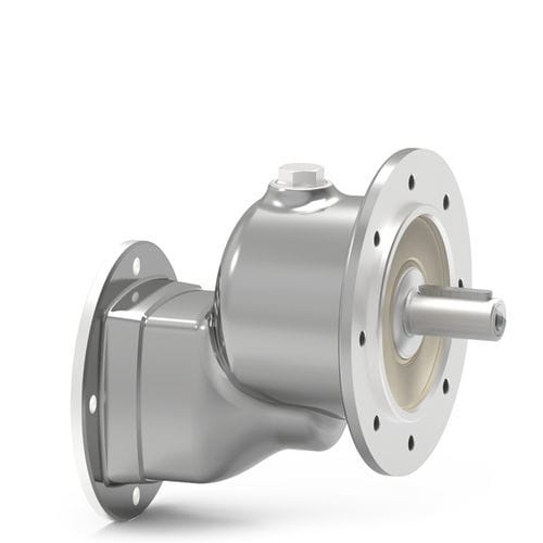 Riduttore a vite senza fine - RCN - CLEAN-GEARTECH - ad assi ortogonali / ad albero cavo / 200 - 500 Nm