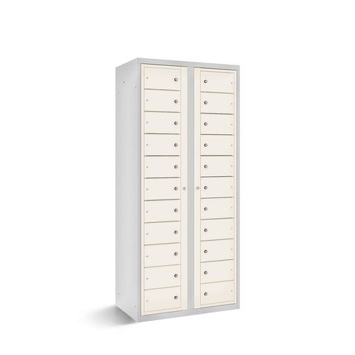 Mini armadietto per ufficio - 1421-021100-0801112 - LOCKEEL s.à r.l. - per hotel / professionale / in acciaio inossidabile