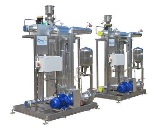 Termoregolatore di acqua glicolata - Celsius process - a vapore
