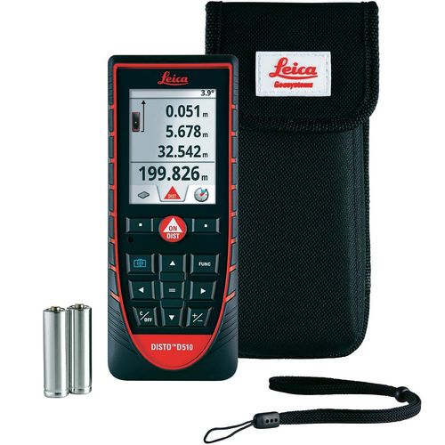 Telemetro laser - D510 - DRC SRL.it - portatile / digitale / con display LCD