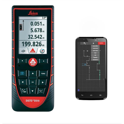 Telemetro laser - D510 - DRC SRL.it - portatile / con display LCD / con misurazione indiretta