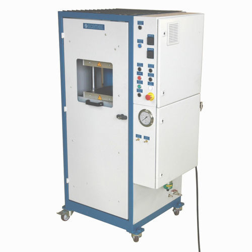 Pressa oleopneumatica - SCAMEX - a compressione / da laboratorio / a piatti riscaldati