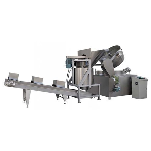 Linea di frittura per snack - Jinan Arrow Machinery Co., Ltd. - per carne / per pesce / per verdure