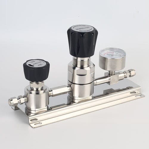 Regolatore di pressione per gas - JSR-2TG - Jewellok - a diaframma / monostadio / in PEEK
