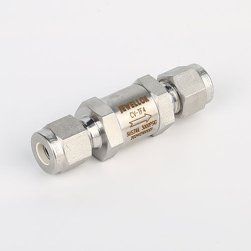 Valvola di ritegno a doppio battente - JCV1 - Jewellok - per gas / a saldare / di alta purezza