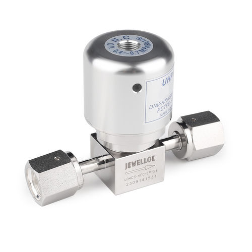 Valvola a membrana - Jewellok - pneumatica / di regolazione / per gas