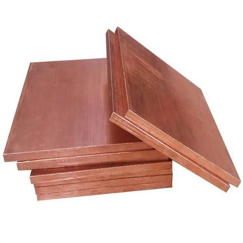Placca di rame rettangolare - C10100 - Zhejiang Shuaiyi Metal Technology Group Co., Ltd. - arrotondata / piatta