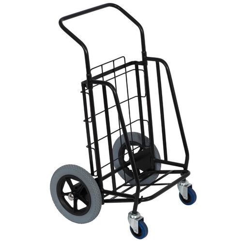 Carrello di distribuzione - TR034R30 - Sepal - in acciaio / con cestello / portadocumenti