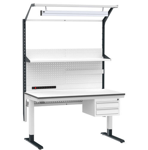 Postazione di lavoro per assemblaggio - Velar Infinite - Forison - per laboratorio / industriale / ad altezza regolabile