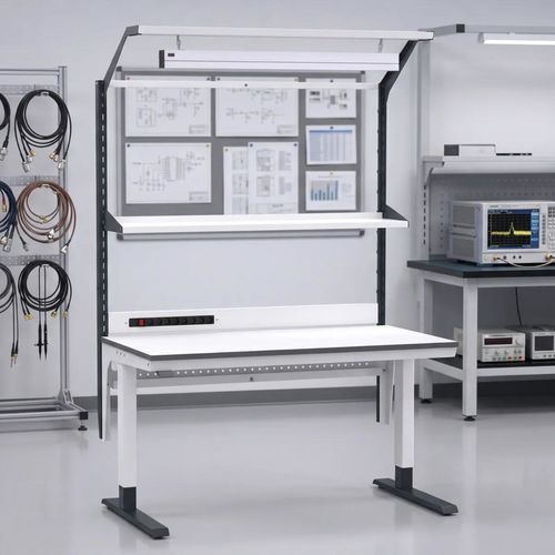 Postazione di lavoro di ispezione - Velar Max Electric - Forison - per assemblaggio / per officina / di misura