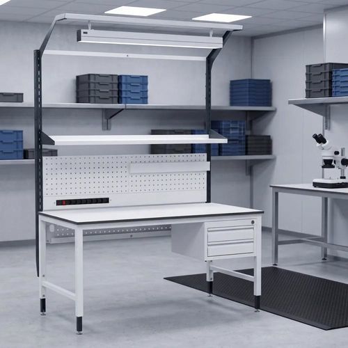 Banco da lavoro in acciaio - Nova Ultra - Forison - per assemblaggio / per officina / industriale