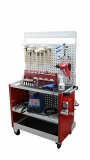 Carrello da trasporto - MWM Srl - di stoccaggio / in alluminio / 3 livelli