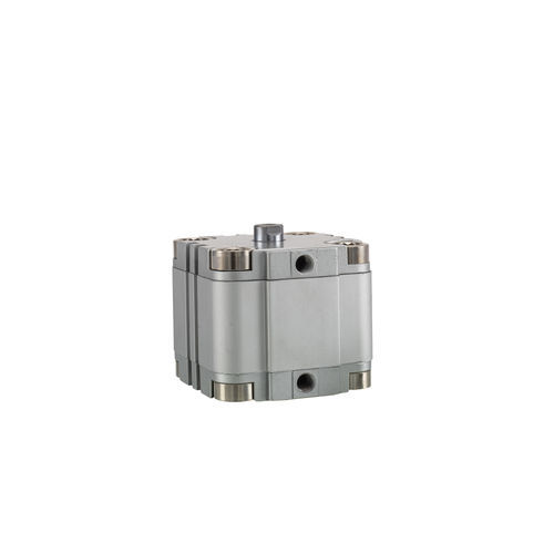 Cilindro pneumatico - SDVU series - SPAC Pneumatic - con asta attraversante / con gambo filettato / a pistone magnetico