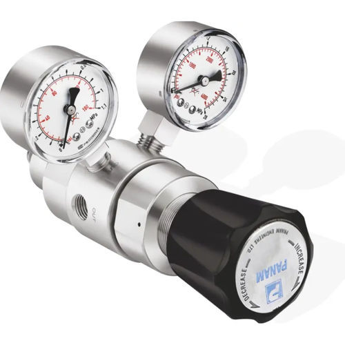 Regolatore di pressione a pistone - Panam Valve - monostadio / in ottone / industriale