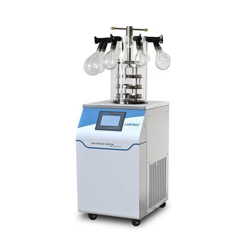Liofilizzatore da laboratorio - FD-18S series - Labfreez Instruments Group Co., Ltd - con riscaldamento elettrico / in acciaio inossidabile