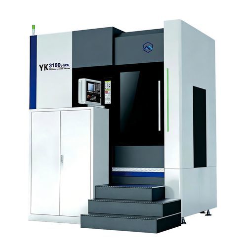 Dentatrice a creatore CNC - YK series - Meijin Machinery Equipment (Dalian) Co., Ltd. - verticale / per pezzi di grande diametro