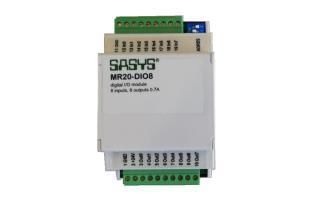 Modulo di estensione di bus - MR20 DI16 - SASYS - I/O / ingressi digitali / 16 I/O analogici isolati